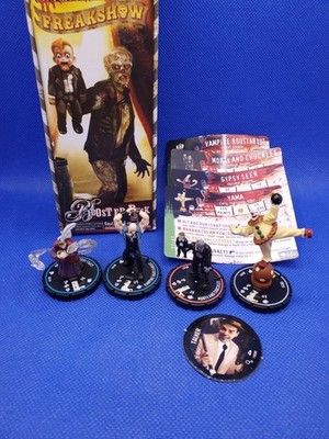 WizKids HorrorClix Freakshow 4 Figure Booster Pack - 2007 - Yama Morty Gypsyseer