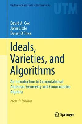 Ideale, Sorten und Algorithmen - 9783319167206