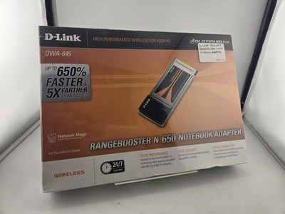 SEALED D- Link DWA-645 wireless N Notebook Adaptor New Unopened