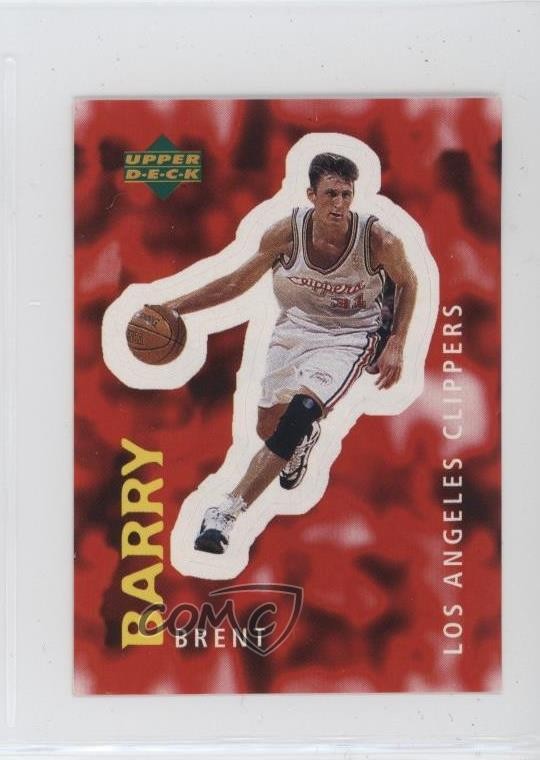 1997-98 Upper Deck European Stickers Brent Barry #56 05v0