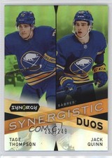 2022-23 Synergy Synergistic Duos Star-Rookie Green Tage Thompson Jack Quinn z7j