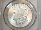1878-CC $1 MORGAN SILVER ONE DOLLAR PCGS MS64