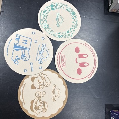 Official Kirby Cafe Limited Edition Big Coaster Japan 2025 (Set of 4)