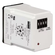 Dayton 6A854 Single Function Time Delay Relay, Octal, On Delay, 1 Functions