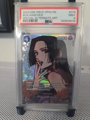 2023 One Piece Boa Hancock Op01 Alt Art Psa 9
