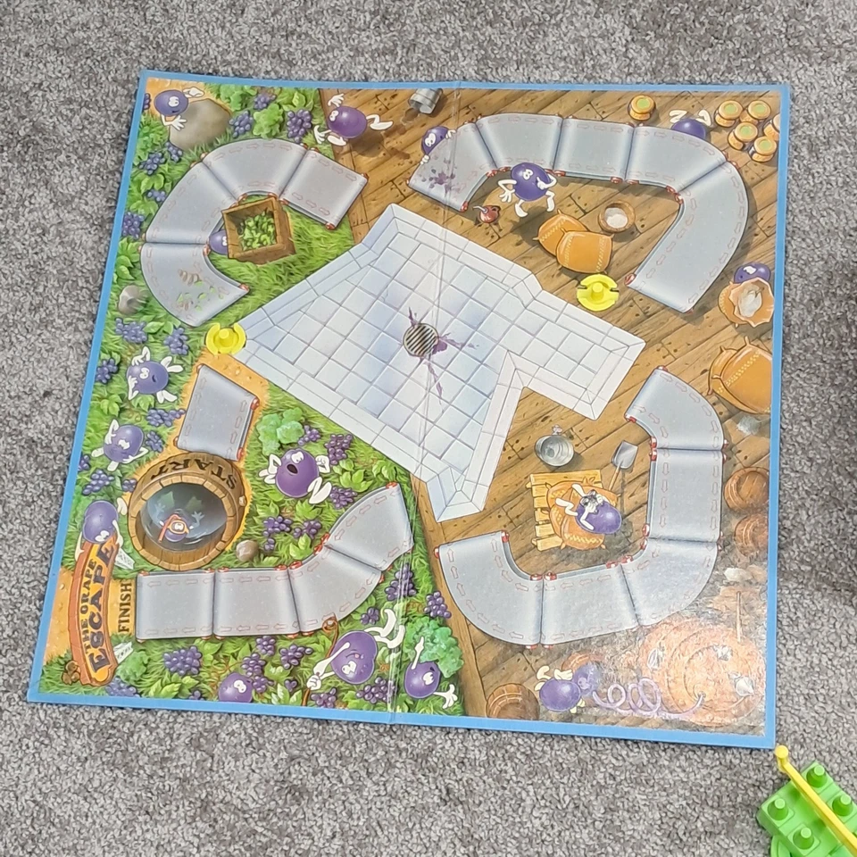 Vintage Parker Brothers The Grape Escape Complete Without Play Dough - Image 4 of 4