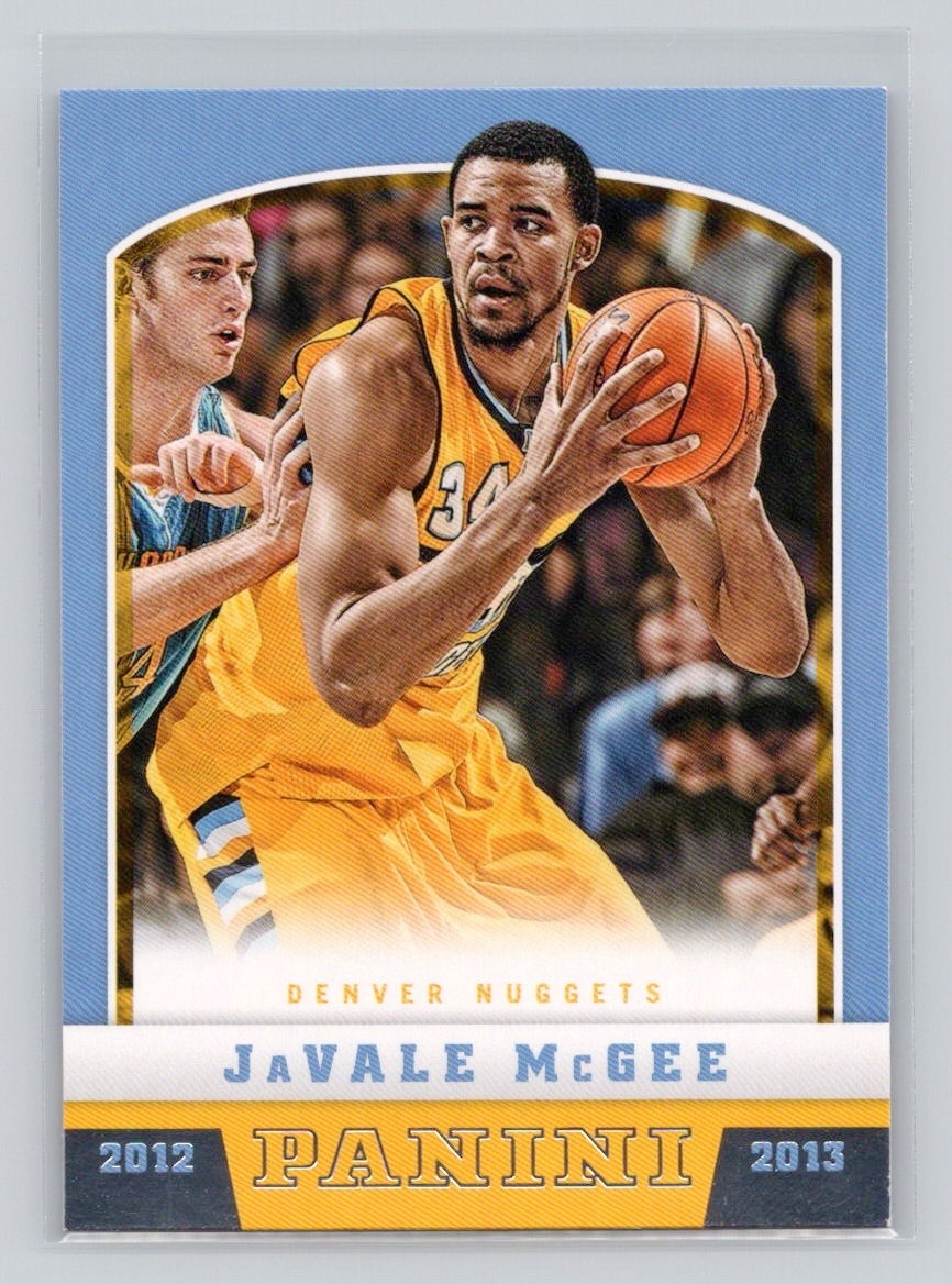 JaVale McGee 2012-13 Panini Basketball #78 Denver Nuggets