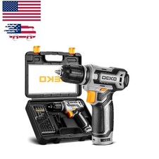 Lightweight 12V Cordless Drill with 13-Pc Accessories - Perfect for DIY Projects