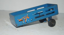 Vintage WYANDOTTE TOYS USA Pressed Steel Blue Truck Trailer