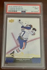 2015-2016 Upper Deck Connor McDavid Collection CM-14 PSA 9 Hockey Oilers NHL