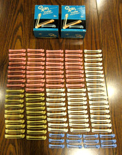 107 Toni Spin Curler Assortment with 2 Original boxes - 2 sizes - Vintage