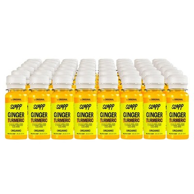 Organic Turmeric Shots - Turmeric with Ginger, Daily Booster Shots 48-Count