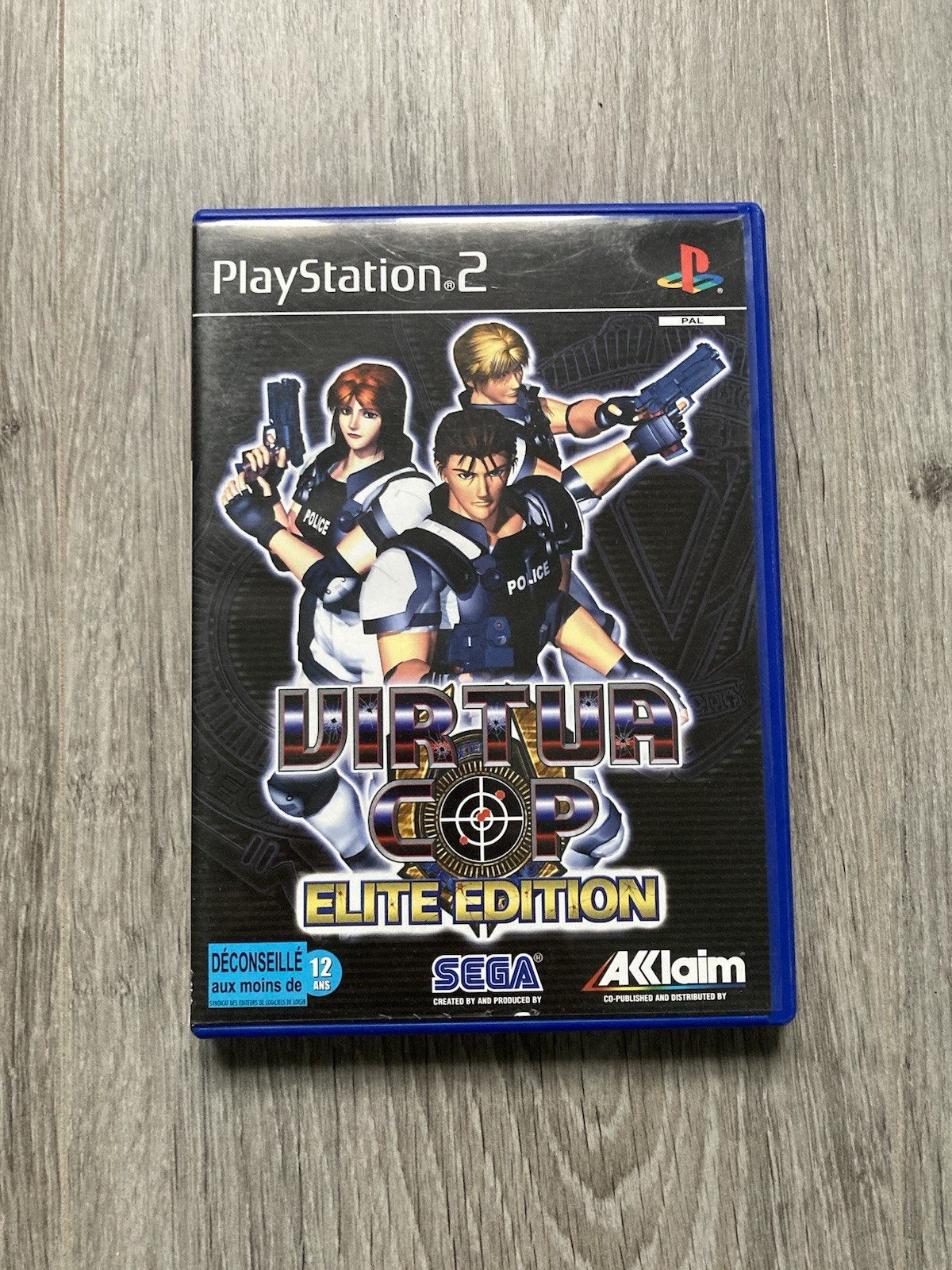 Virtua Cop Elite Edition PS2 Pal Fr Cib