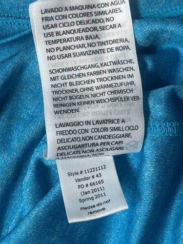 Pearl Izumi Women's Cycling Jersey Medium Blue Full Zip Lightweight Pockets - Picture 9 of 10