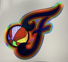 Indiana Fever Alternate Holographic Vinyl Decal