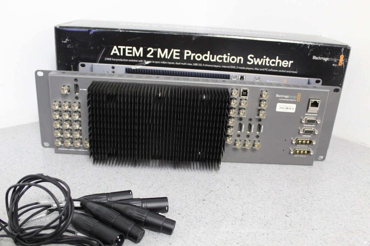 Blackmagic Design ATEM 2 M/E Production Switcher 16x HD-SDI & HDMI