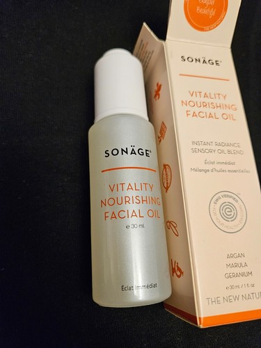Aceite facial nutritivo Sonage Vitality nuevo en caja - 1 fl oz - Imagen 2 de 7