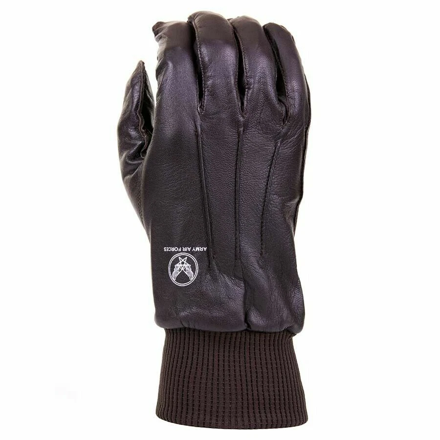 Gant De Tir à L'arc Vintage Martin En Cuir Grainé - Taille S, 3 Doigts, Ambidextre