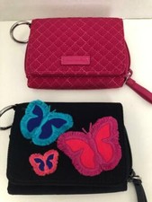 VERA BRADLEY ICONIC RFID CARD CASE WALLET CREDIT CARD HOLDER NWT