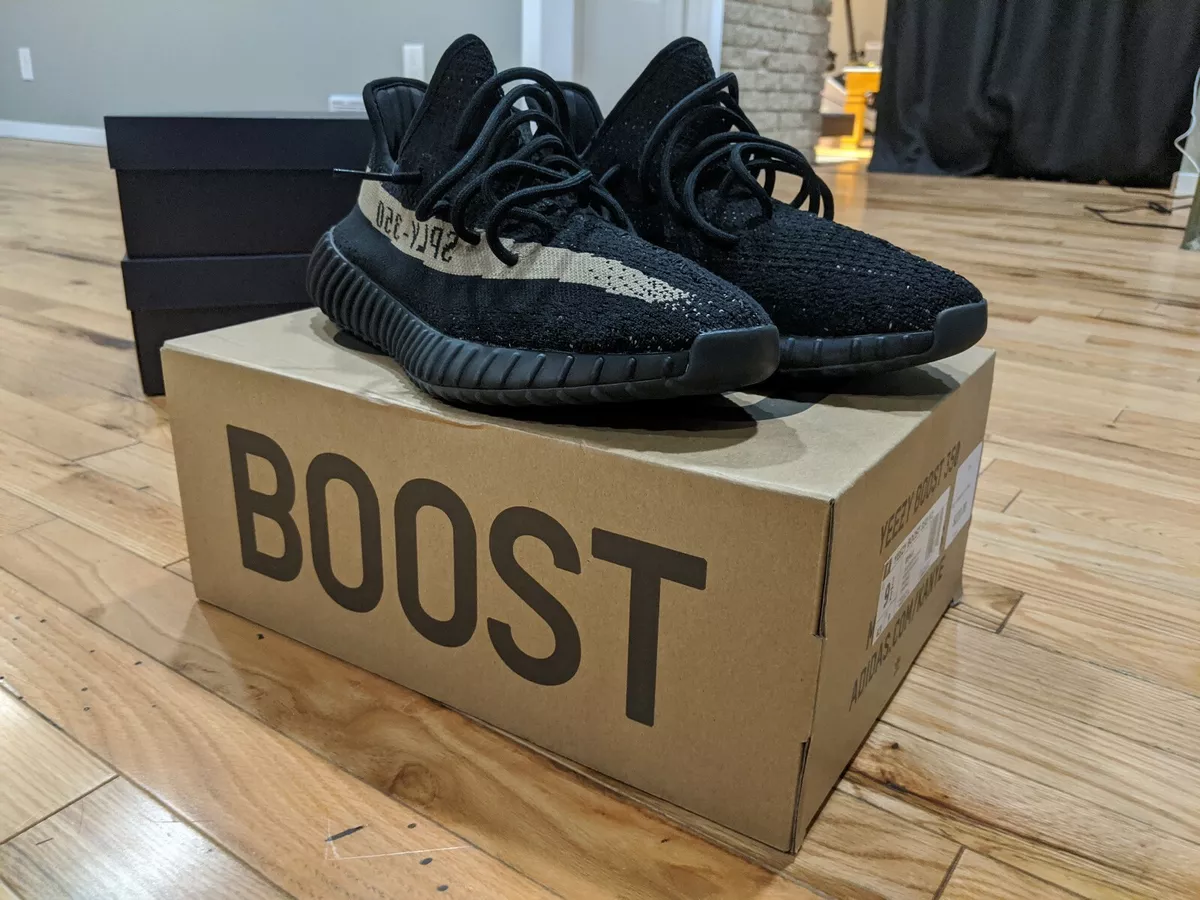 Adidas yeezy boost 350 v2 core shop black green