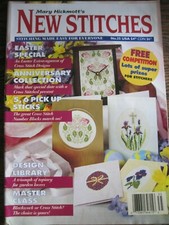 MARY HICKMOTTS NEW STITCHES ISSUE 35 CROSS STITCH MAGAZINE UK
