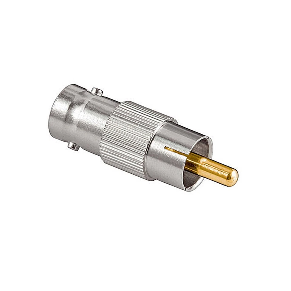 H08 BNC A RCA Adaptador – Conector RCA A Toma BNC, Cable De Audio/Video Coaxial - Imagen 4 de 4