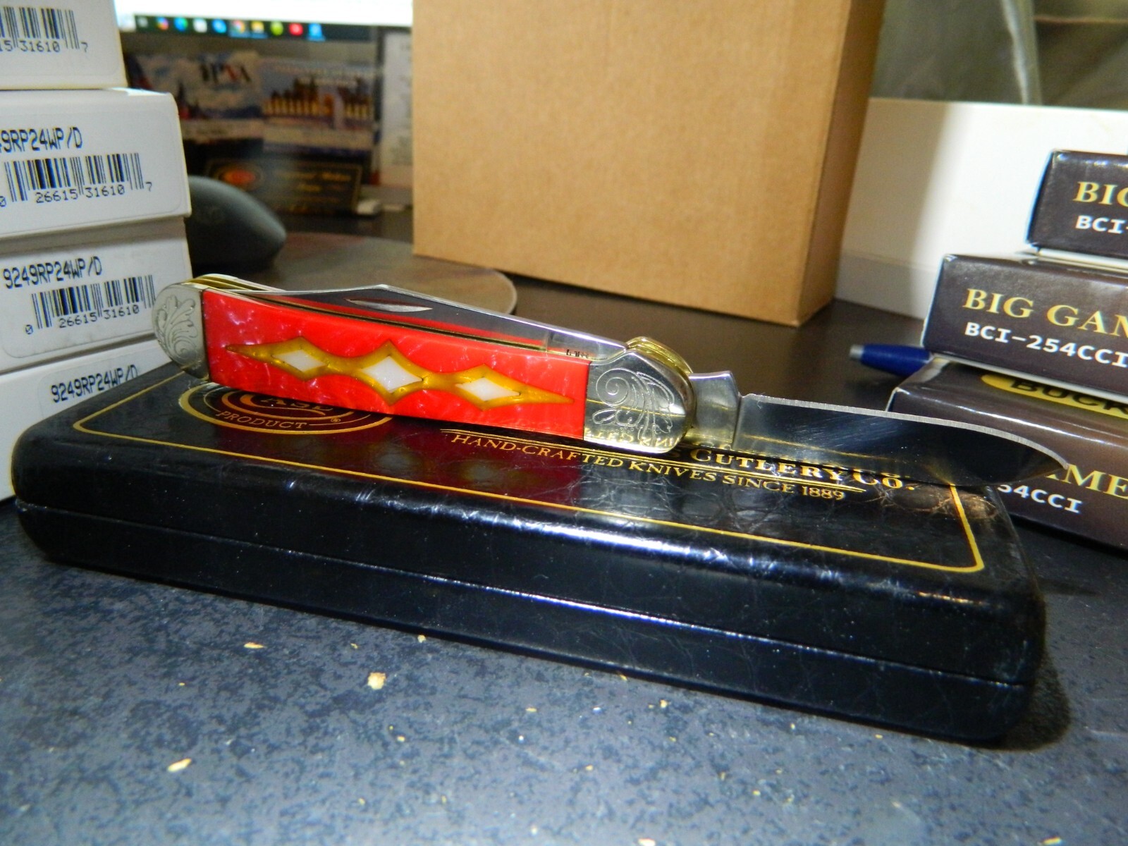 CASE & SONS CUTLERY 4" COPPERHEAD POCKET KNIFE 1 OF 500 CUSTOM LIMITED EDITION