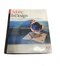 Adobe InDesign 1.0 For Mac - Full Version - NEW - factory-sealed box