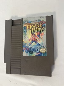 THE ADVENTURES OF BAYOU BILLY Nintendo NES Game Cartridge Authentic!