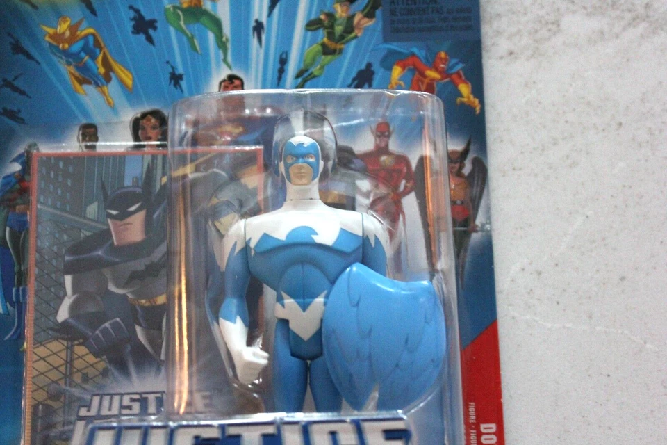 JLU The Dove Justice League Unlimited 2005 sin usar, en caja sellado DC H2591 superhéroes raro Foto 3 de 4