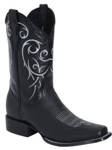 Men's Genuine Leather Classic Western Cowboy Boots 'El Señor de los Cielos' *BL - Afbeelding 1 van 17