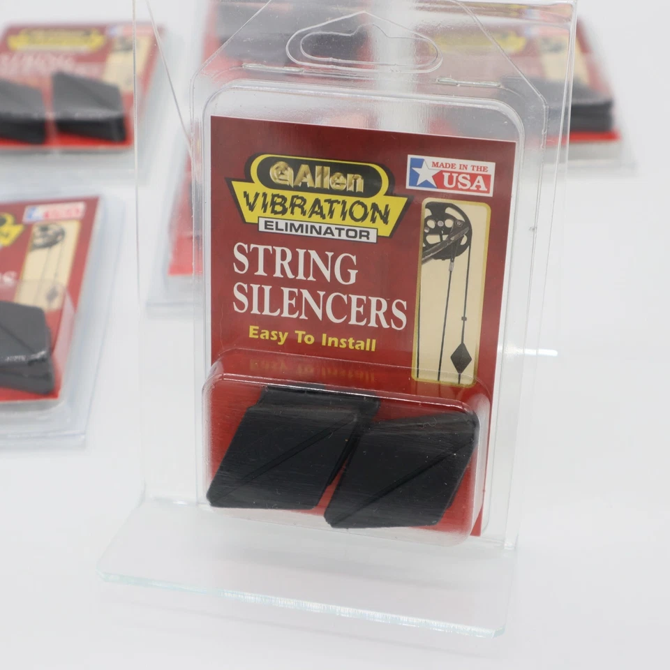 Lot of 6 Packs of Allen String Silencers Vibration Eliminator NEW - Image 2 of 4