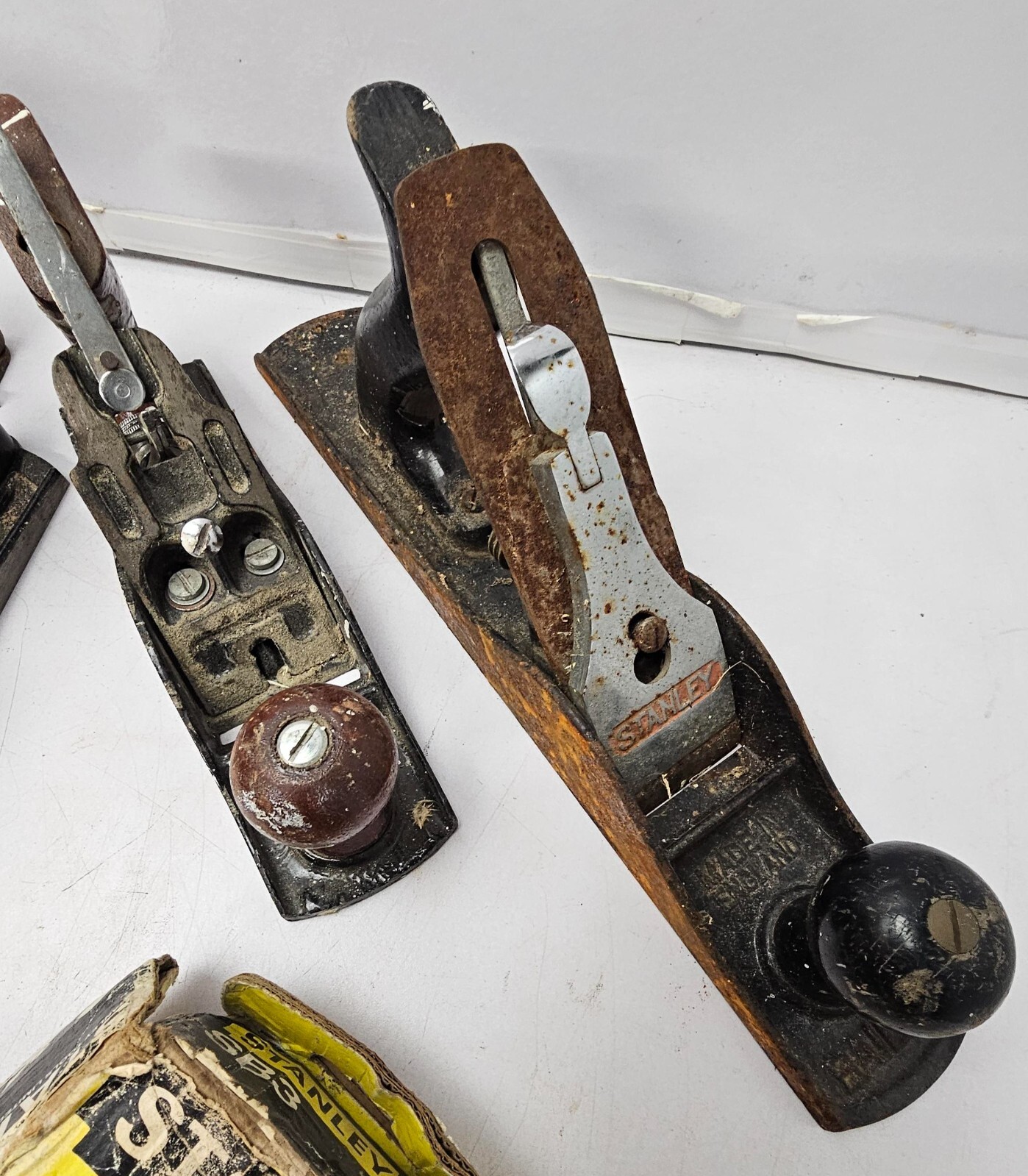 Job Lot of 7 Vintage Woodworking Planes eBay