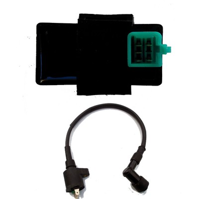 CDI Box Ignition Coil 5 Pin Regulator Rectifier Relay Spark Plug for Kazuma Meerkat