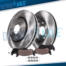 Front Disc Rotors Brake Pads for 2009 - 2019 Toyota Corolla Matrix Scion xD Vibe