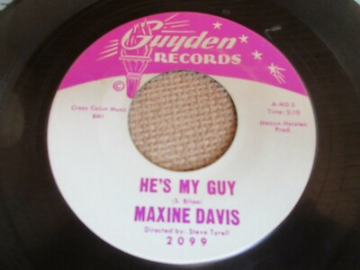 Maxine davis - He's my guy - I found a love   Guyden 2099 VG+
