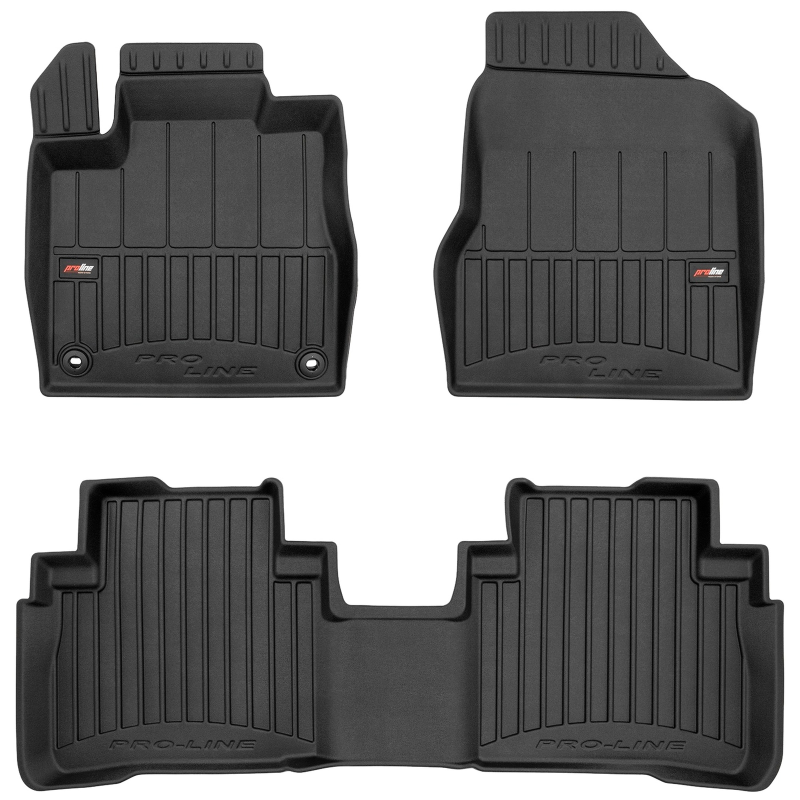 Tapis de sol TPE Frogum Pro-Line pour Nissan Murano Z50 2003-2008 noir