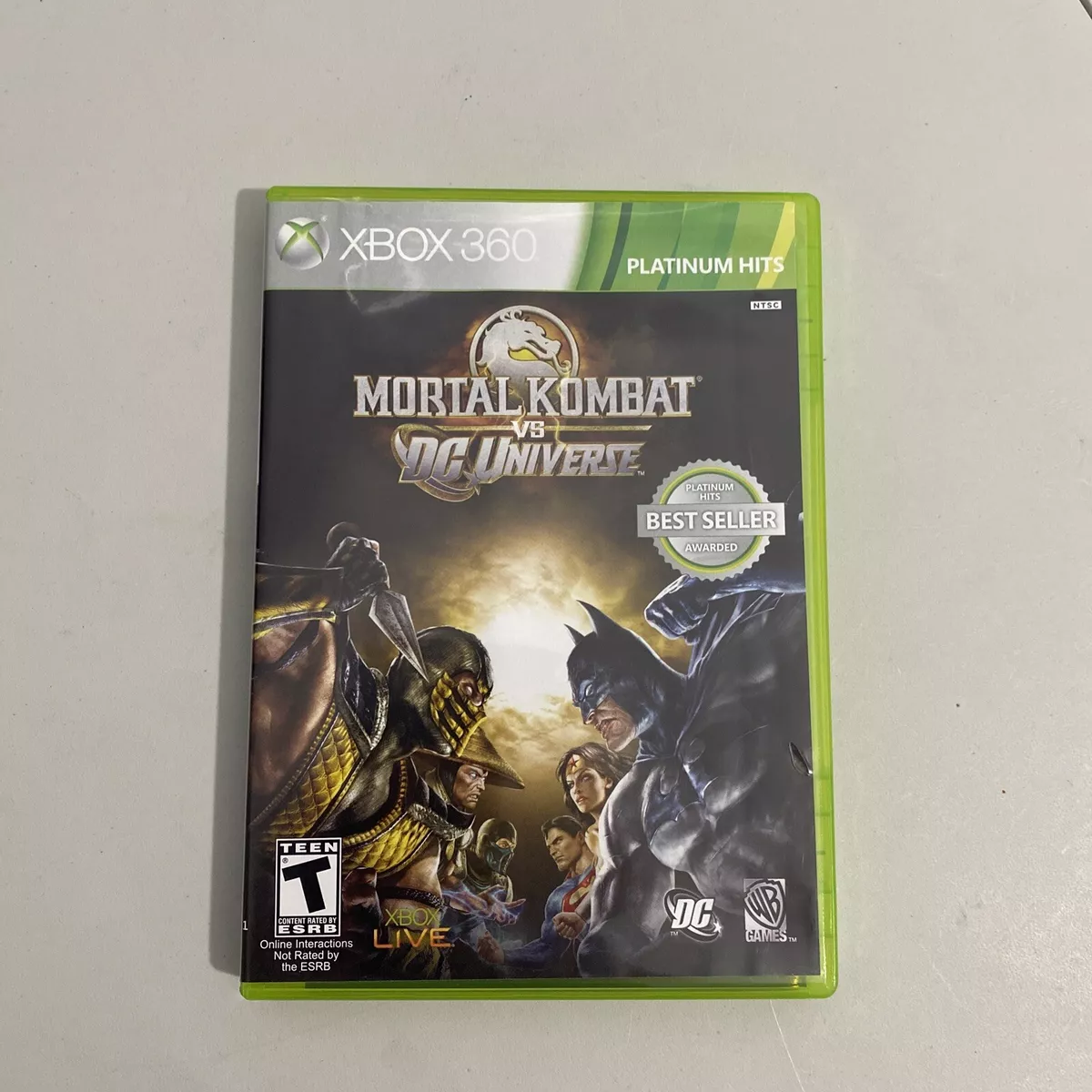 Mortal Kombat, Cover Art Only (NO GAME/MANUAL/CASE!), XBOX 360