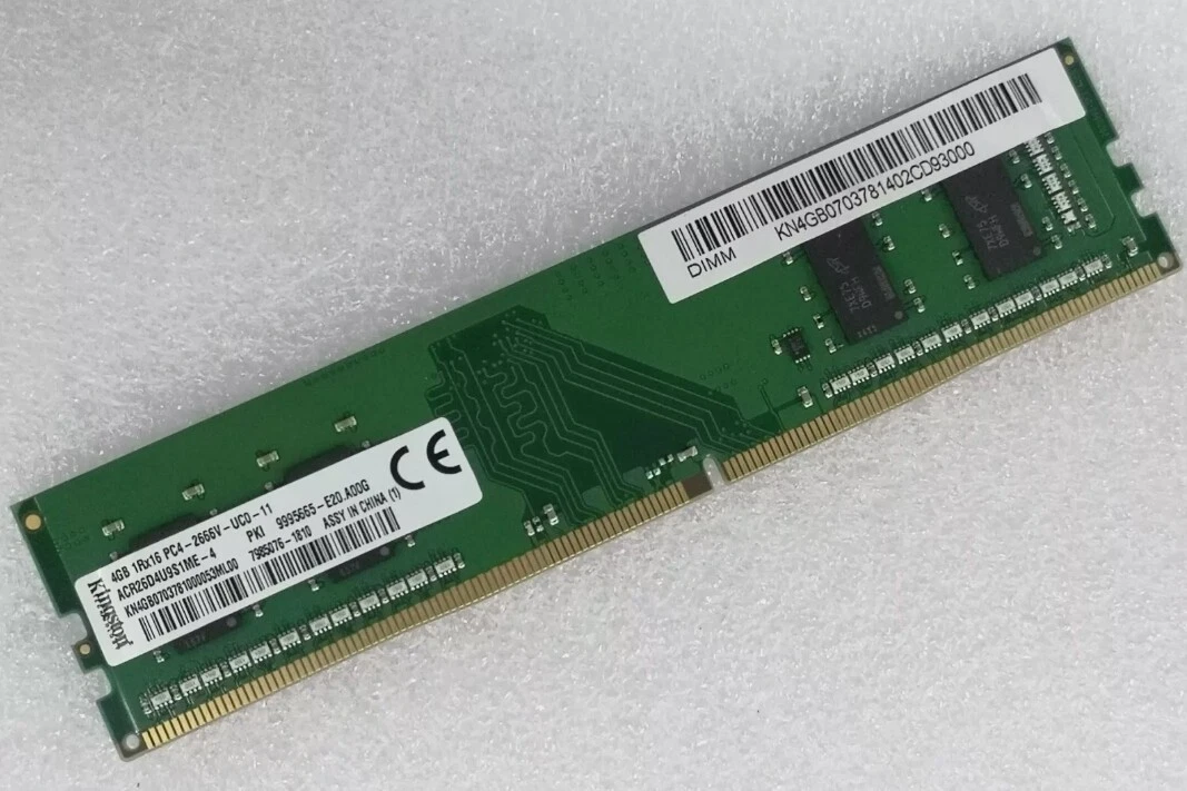 Kingston PC4-21300 (DDR4-2666) Bus Speed Computer RAM 4 GB
