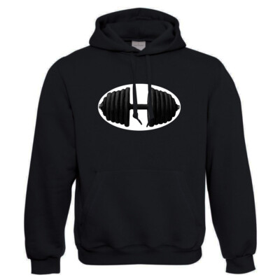 UGA UGA Hoodie ''Loaded Dumbbell'' Hoody Kapuzenpullover Bodybuilding Gym Fitness