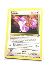 RATTATA - 66/82 - Team Rocket - Pokemon Card - NM