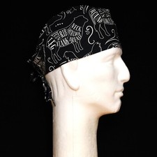 Summer BBQ Theme Scrub Hat