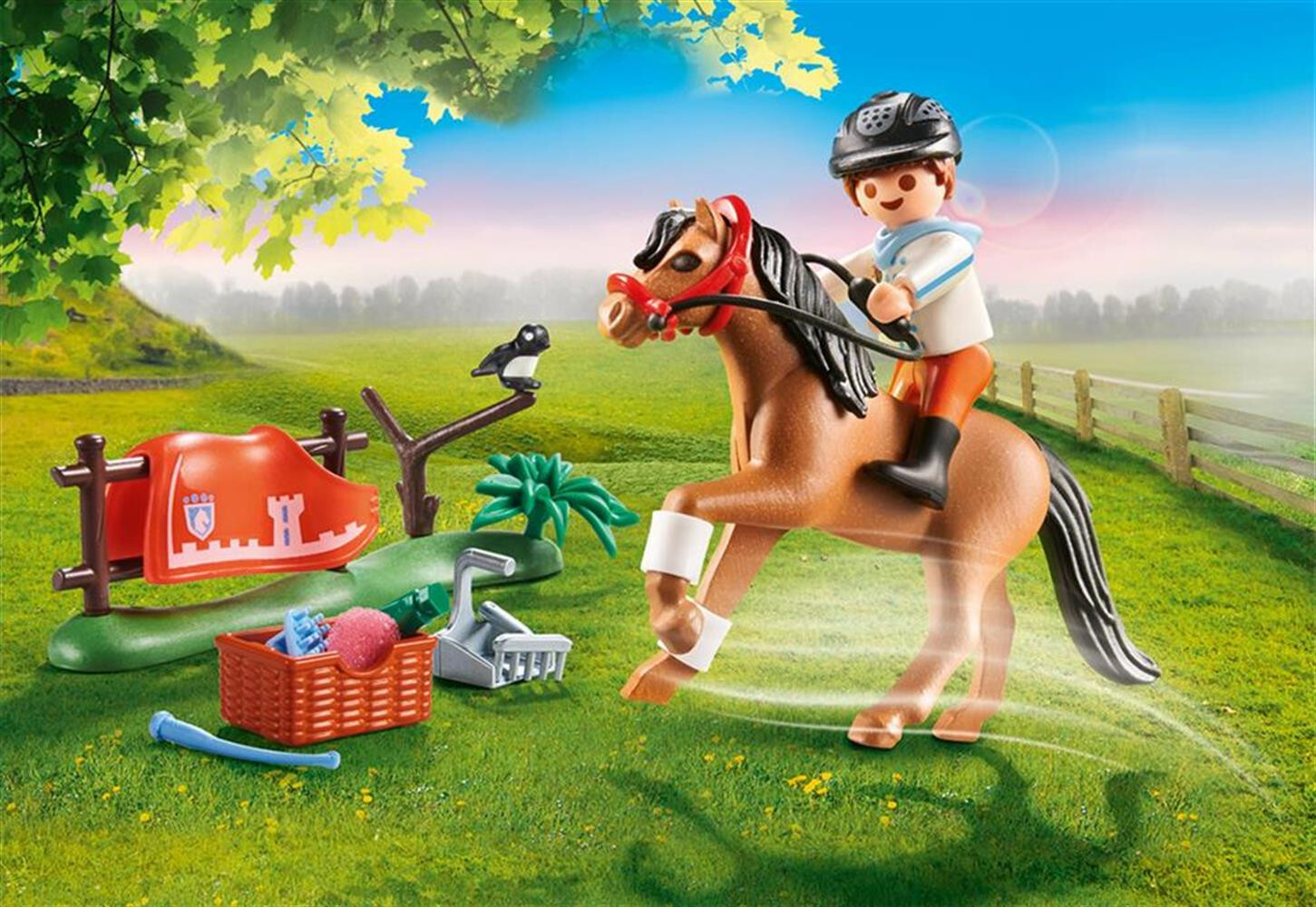 Playmobil 70516 Country Pony Farm Collectible Connemara Pony toy Horse playset