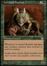 Lowland Basilisk Stronghold - MTG