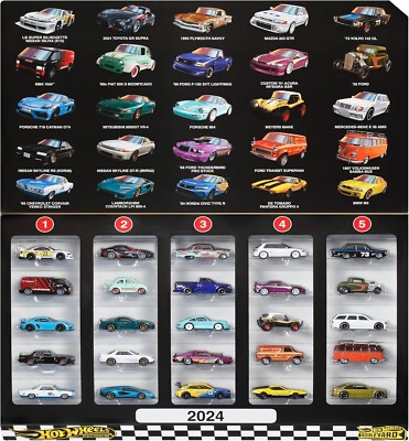 2024 Hot Wheels Boulevard 25 Car Factory Set | eBay
