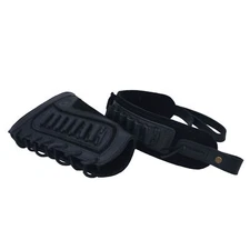 Set of Leather Gun Buttstock with Ammo Carry Sling for .22MAG.30-30 12GA .30-06