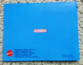 Nintendo NES - To The Earth Manual - Game Not Included