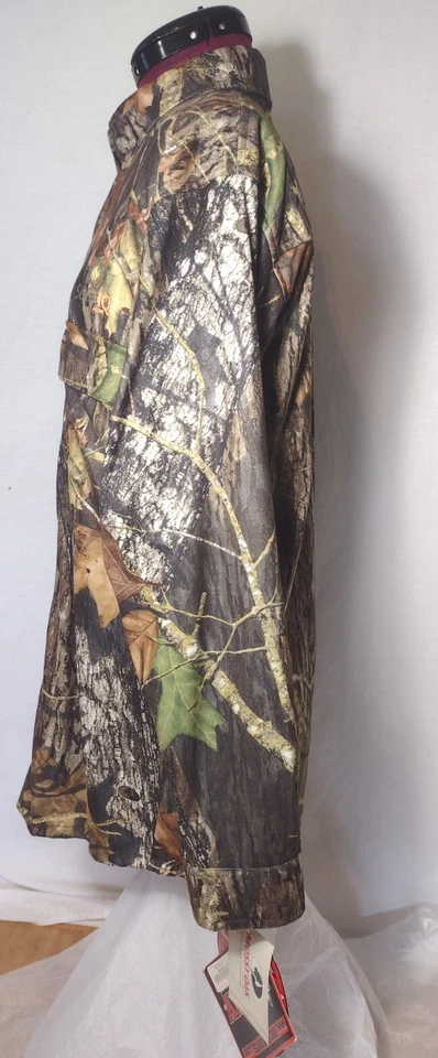 Rocky Men's Camo Shirt Sz"M" Mossy Oak Camo Long Sleeve Button Up Scent Control - Image 4 of 4