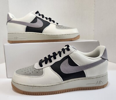 Nike By you Id Air Force 1 Low Gray Sz 9.5 DV3892-900 Nike Air Force 1 Low By You Custom Men main image 3