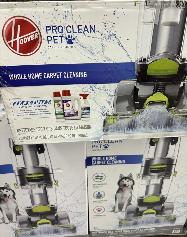 HOOVER Pro Clean Pet Carpet Cleaner, FH51010 NEW SEALED Free Ship ‼️